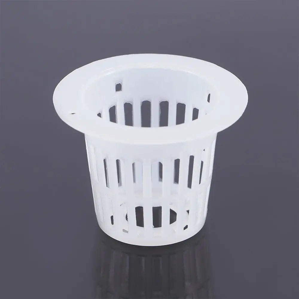 10pcs Multisize Durable Hydroponic Mesh Pot Net Convenient Aeroponic Plant Grow Basket Professional Garden Clone Accessories