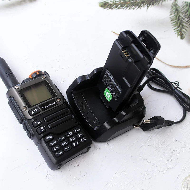 Quansheng Receiver UV K5 (8) Walkie Talkie Portable Am Fm Two Way Radio Commutator Station Amateur Ham Wireless Set Long Range