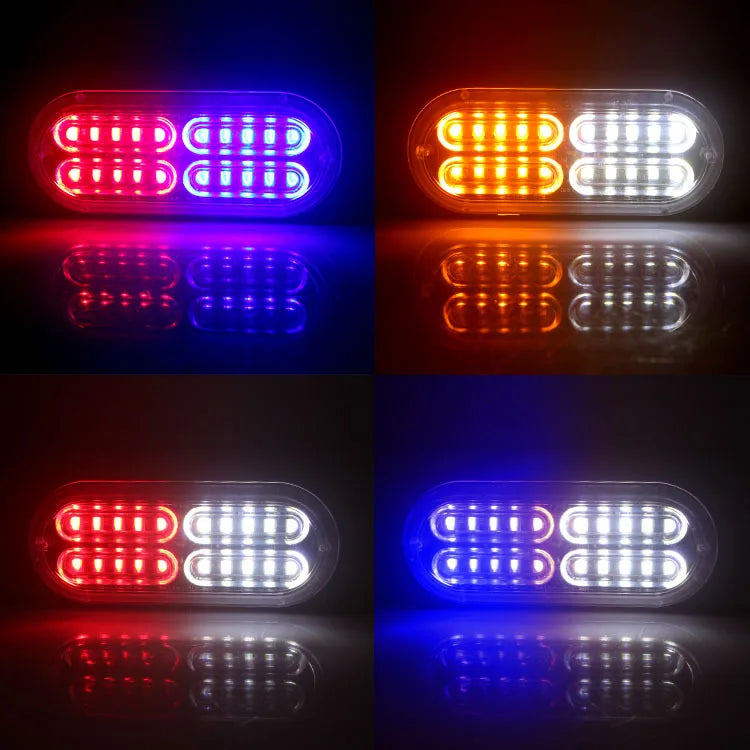 Car 12V 24V LED Signal Light For Car Warning Flashing Firemen Police Emergency Lamp Ambulance Strobe LED Warning Light