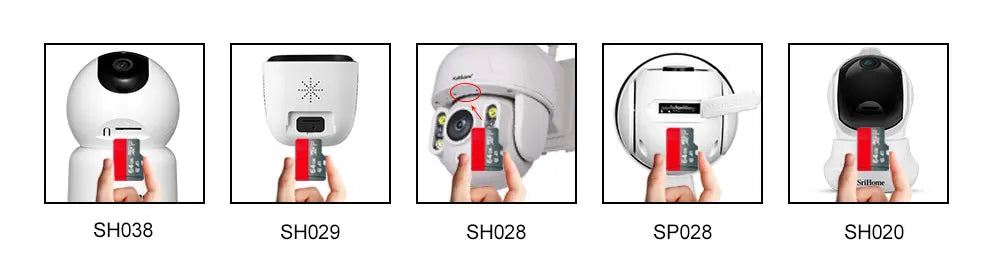 SriHome 2MP Wifi PTZ Camera SH063 Dual Lens Dual Screen Outdoor Wireless Security IP Auto Tracking Street Surveillance Camera