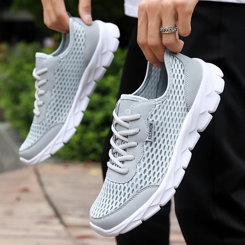 Summer Men's Sneakers High Quality Breathable Casual Shoes Outdoor Non-Slip Man Sport Shoe Lightweight Fashion Tennis footwear