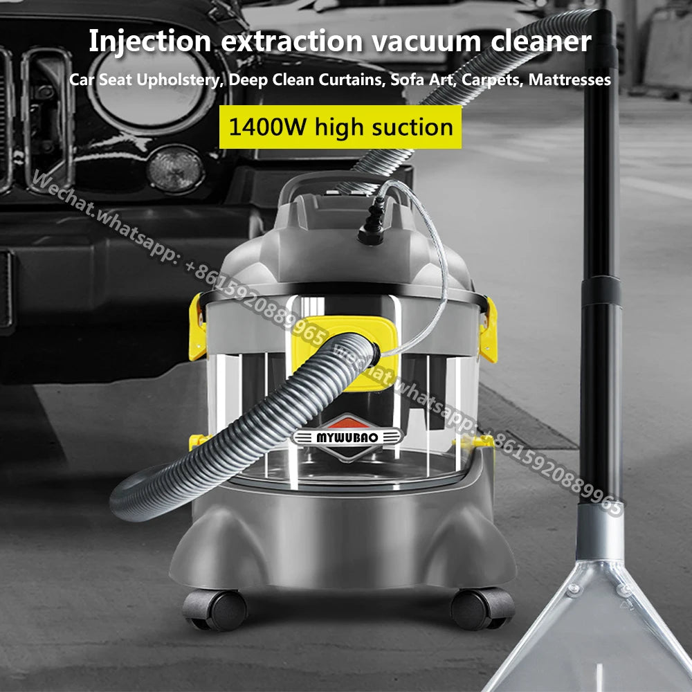 1400W Steam Mop High Temperature Steam Cleaner Car Washer Air Conditioner Disinfection Tool For Home Kitchen Washing Machine