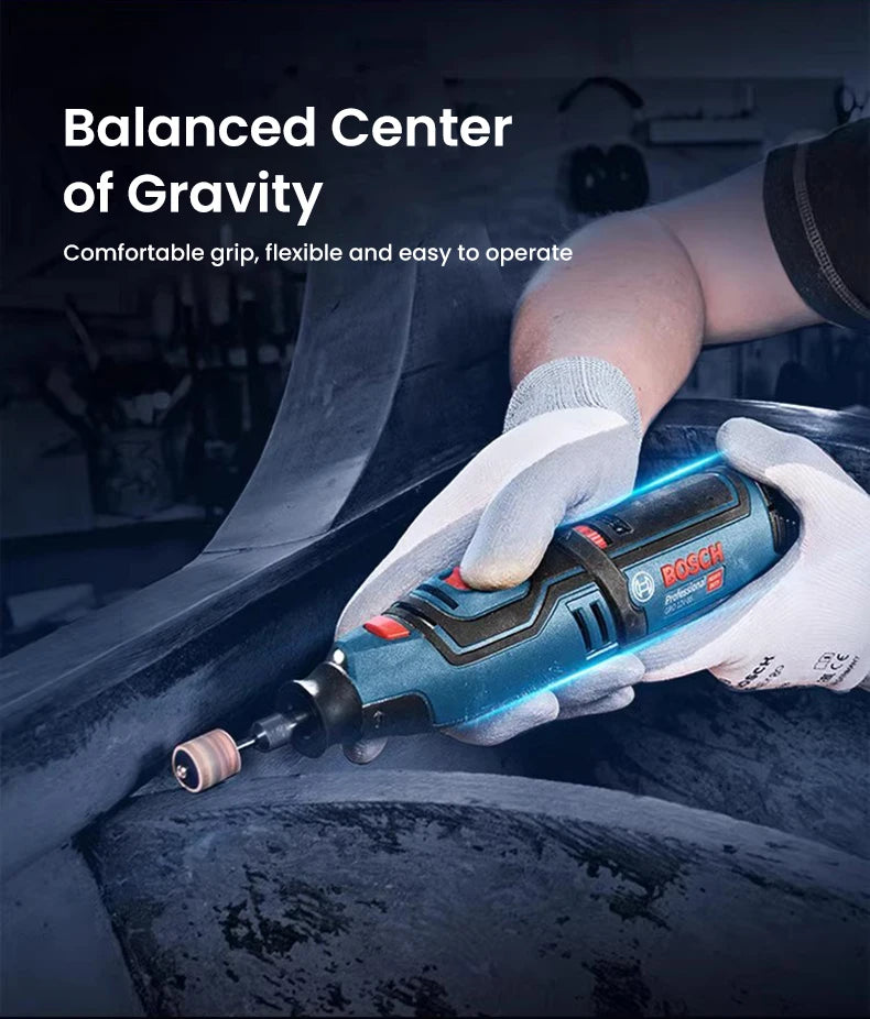 Bosch GRO 12V-35 Cordless Grinder 12V Electric Rotary Multi-Purpose Tool for Engraving Sanding Polishing Drilling Power Tools