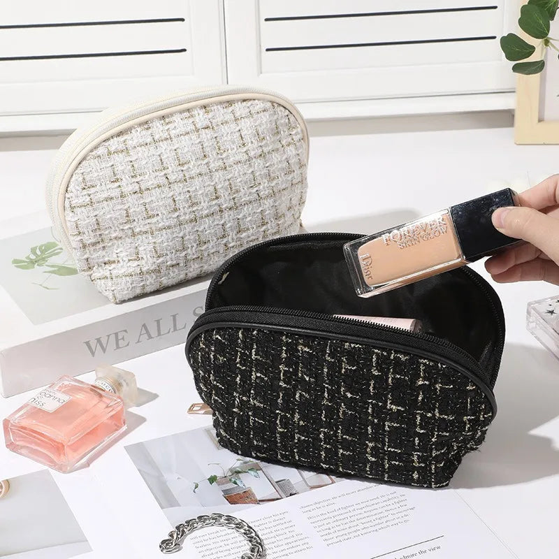 Portable Girl Small Cosmetic Bags Women Makeup Lipsticks Save Pouch Light Luxury Mini Fragrance Storage Bag Anti-water Anti-dirt