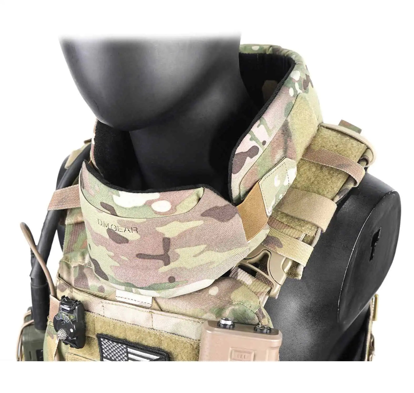 Tactical Neck Guard Collar Protector for Jpc Avs Fcsk Cpc Hunting Gear Tactical Airsoft Equipment Hunt Accessory Camping Outdoor