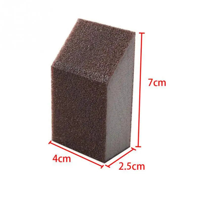 Sponge Magic Eraser Descaling Emery Cleaning Brush Silicon Carbide Descaling Cleaning Brush Stove Top Pot Kitchen Tools