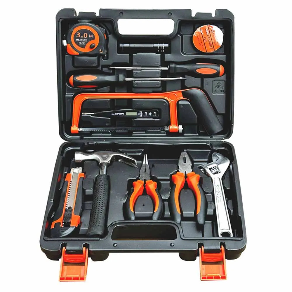 13 Piece Household Tool Set, Hardware Combination Set, Toolbox, Woodworking And Electrician Manual Tools