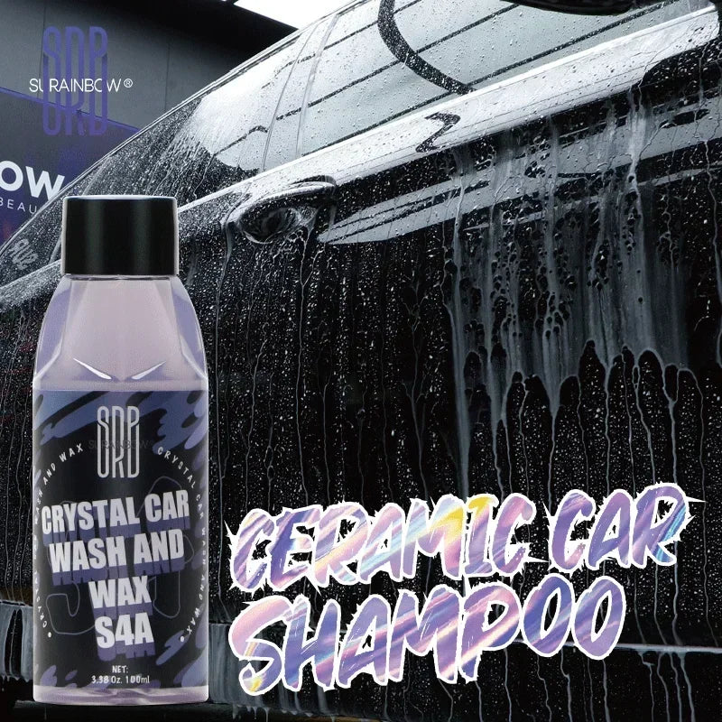 Ceramic Car Wash Shampoo  Car Wash Wax Quick Coating Wax High Foam Cleaning Polish Wax Car Accessories