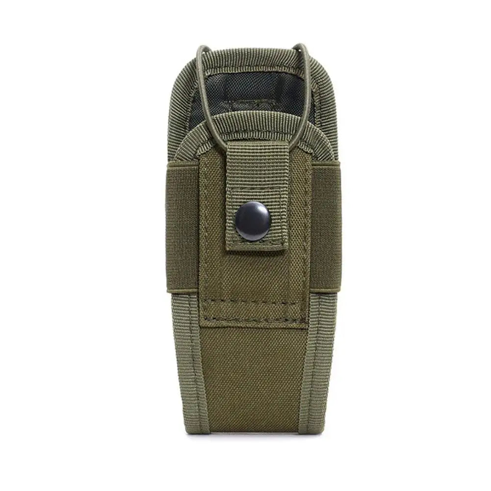 Tactical Walkie Talkie Carry Bag Molle Radio Pouch Holder Pocket Portable Outdoor Hunting Sports Waist Bag Interphone Holster