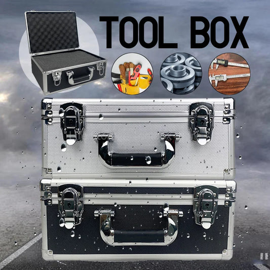 Tool Box Aluminum hard case Safety Equipment Tool Box Organizer garage Toolbox Case Storage box Portable toolbox Hard Case