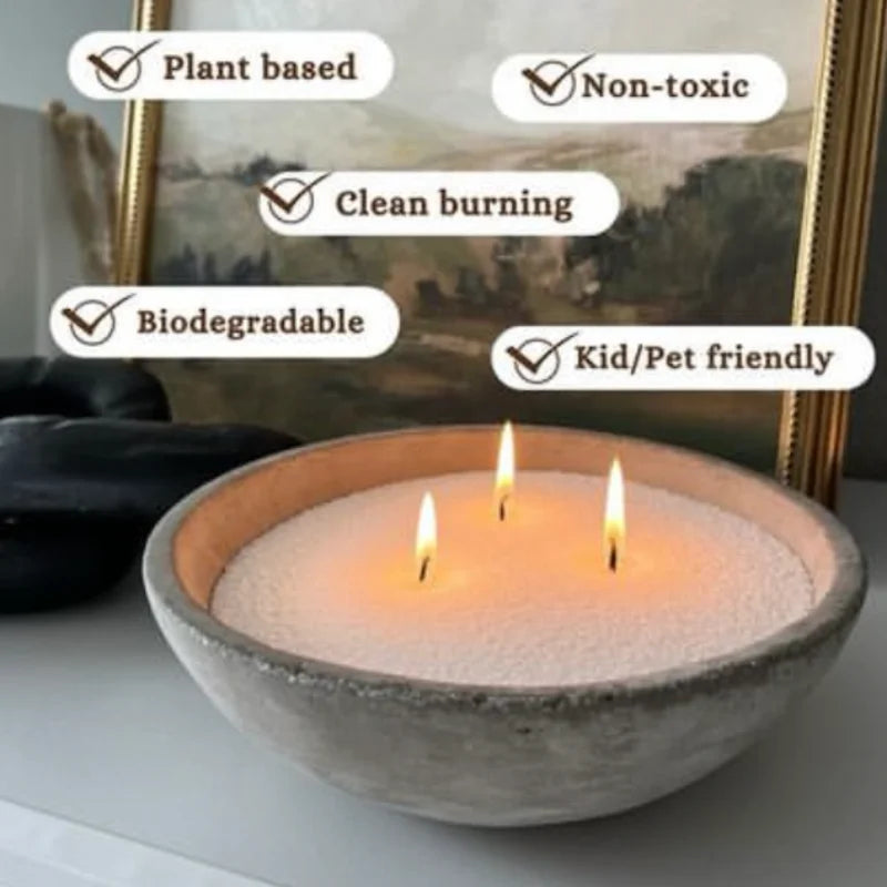 Color Pearled Candle DIY Set Ins Hot Non-toxic Reusable Floating Candles Particles Dyes and Candle Wicks Luxury Home Decoration