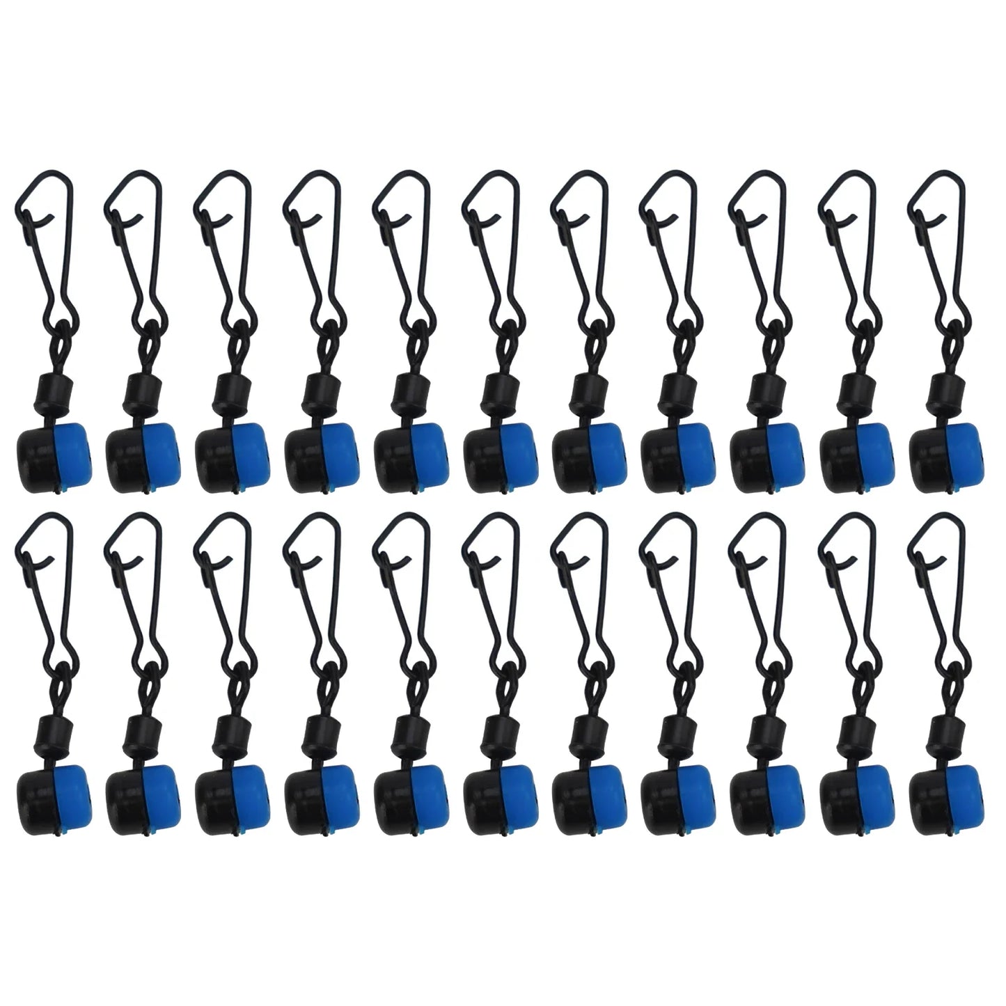 10/30pcs Fishing Swivel Connectors With Feeder Bead Link For All Anglers Space Beans Fishing Gear Carp Fishing Accessories