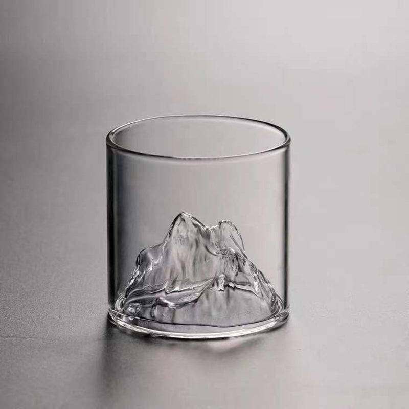 200/300ML Creative Glass Mountain Viewing Cup Mountain Teacup Japanese Cup Household High Beauty Water Mug