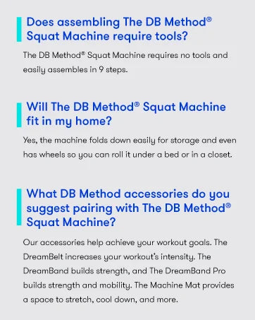 Squat Machine, Workout Equipment for Home Gym, Exercise Leg and Glutes, Low Impact Lower Body Fitness Workouts, Tr