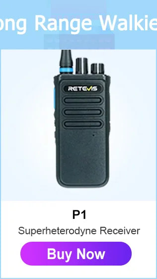 Retevis RT86 10W Walkie Talkie Long Range Communication Radios Walkie-talkie Professional Communicator Two-way Radio Long Reach