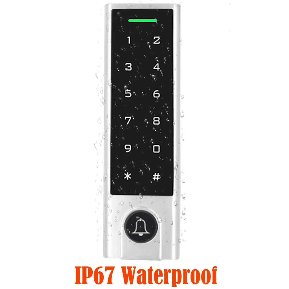 H3 / HF3 Tuya 2.4G Wifi Fingerprint Keypad 125Khz RFID Access Controller Waterproof Remote Control Anywhere Door Access Opener