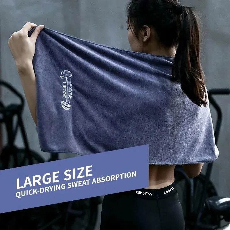 30✖100CM Fitness Quick Drying Towel for Sweat Absorption, Portable and Healthy Exercise Wipe, Fitness Shaping，Fitness equipment