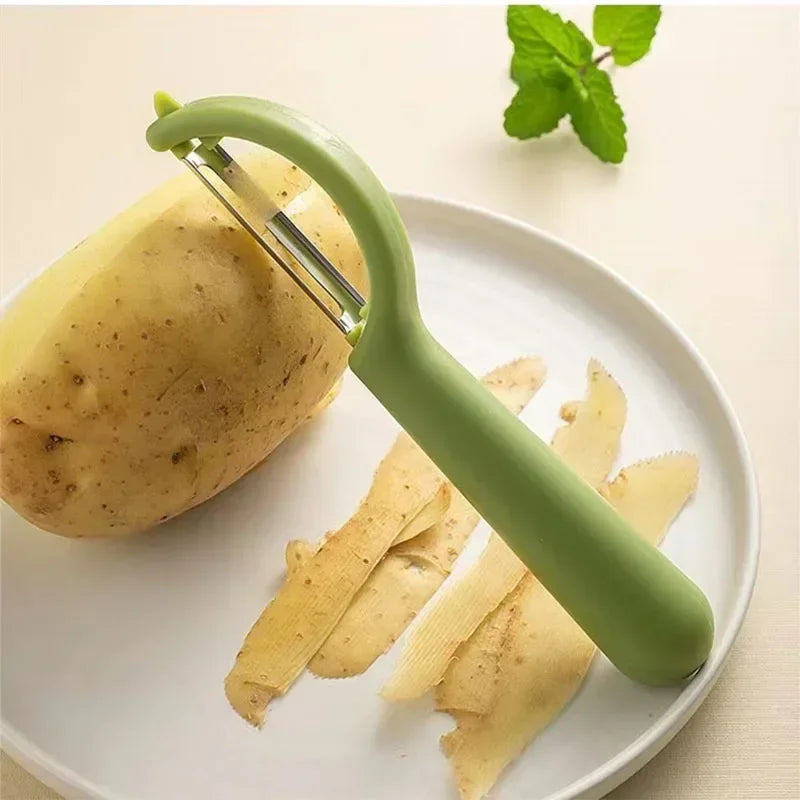 Stainless Steel Peeler Vegetable Fruit Potato Peeling Remover Vegetable Plane Peelers Manual Fast Peeling Cutters Kitchen Tools