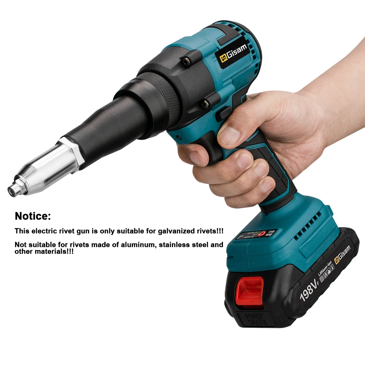 20000N 720W Brushless Electric Rivet Gun 2.4~4.8mm Cordless Rivet Nut Gun Drill Insert Power Tools For Makita 18V Battery 리벳건