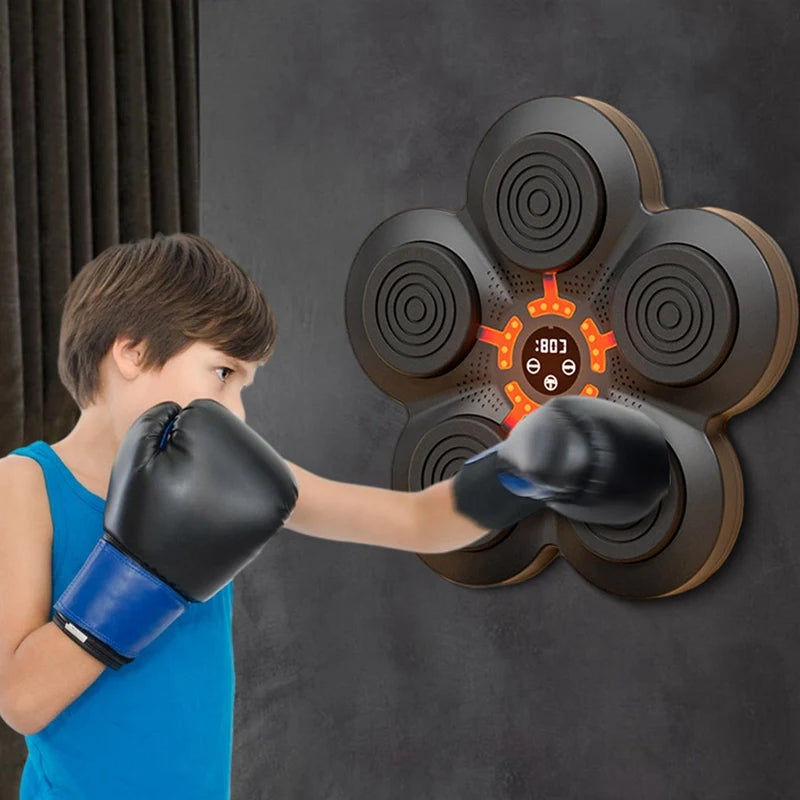 Intelligent Music Boxing Training Machine Boxing Fitness Trainer Electronic Wall Target Wall Hanging Sanda Sandbag