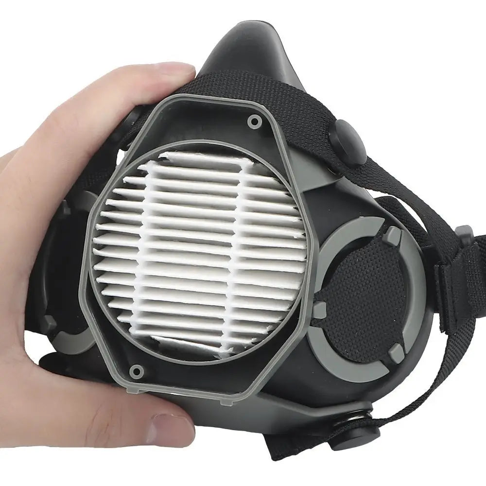 Protective Tactical Respirator Protective Mask HEPA Filtration Half Face Gas Mask SOTR Special Operations Half Mask