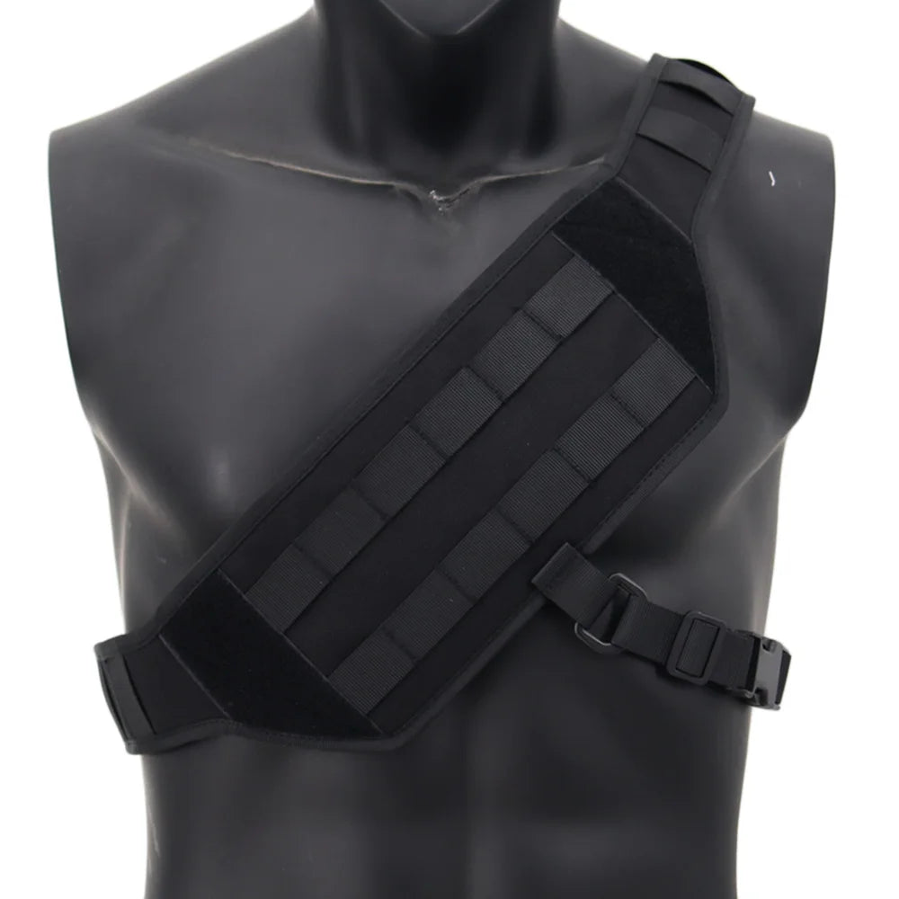 NEW Bandoleer Minimalist Chest Rig Tactical Bandoleer Platform Chest Strap Shoulder Strap Adjustable Nylon Gear Vest