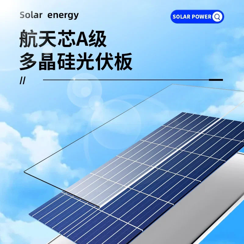 New Solar Ceiling Lamp Household Power-saving Waterproof Balcony Aisle Lamp Rural Villa LED Solar Intelligent Light Control Lamp