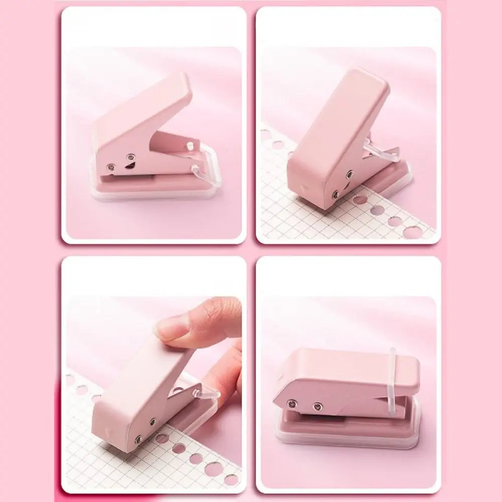 Tool Binding Supplies Single Ring Student Stationary Paper Puncher Hole Puncher School Office Supplies Mini Single Hole Punch