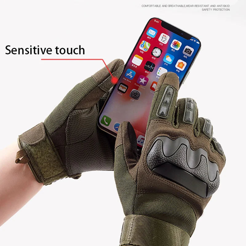 Tactical Gloves Shooting Gloves Touch Screen Design Fitness Protection Sports Motorcycle Hunting Full Finger Walking Cycling