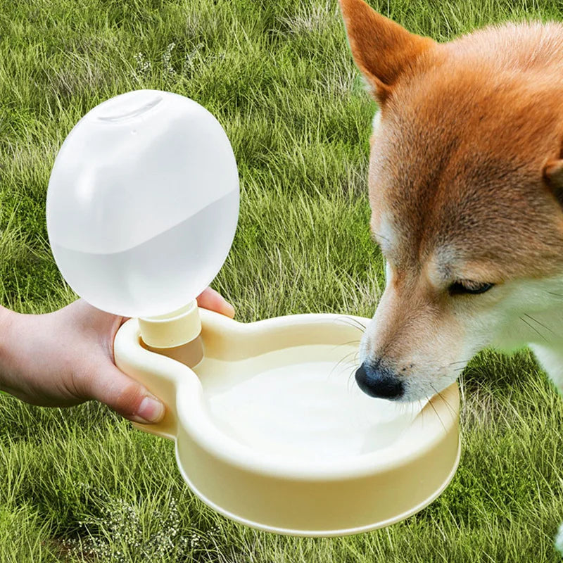 Pet Water Dispenser Portable Cat Dog Water Bottle Sealed Travel Puppy Cats Fold Drinking Bowl Outdoor Pet Supplies