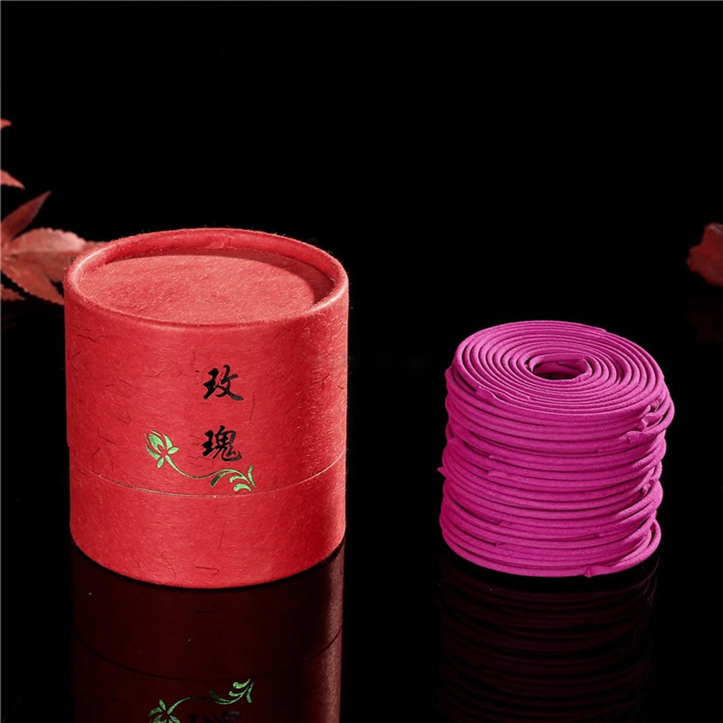 24Pcs Spiral Incense Coils Bedroom Fragrance Living Room Coils for Teahouse Home Office Indoor Meditation