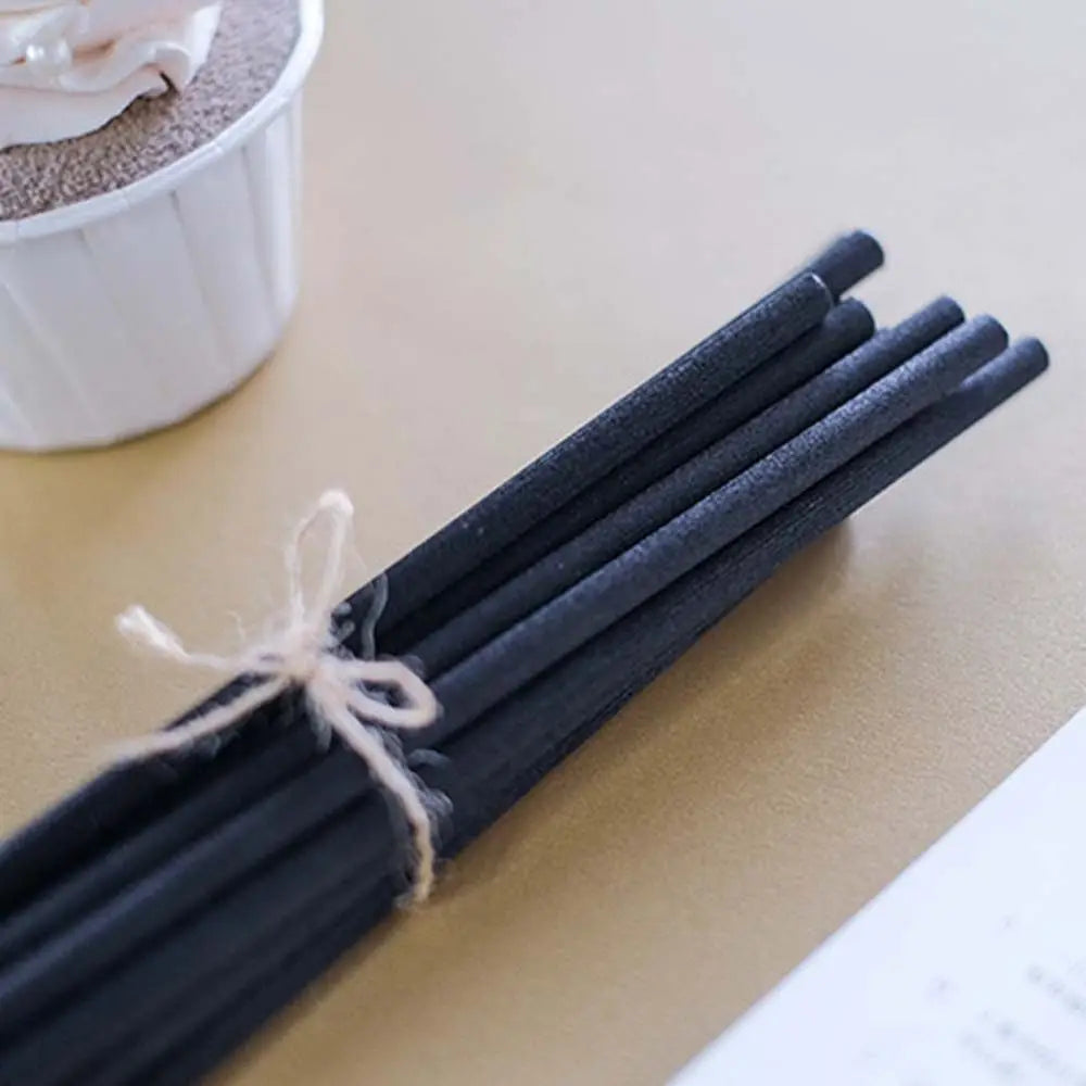 50 Pcs Black White Vine Diffuser Sticks Aromatherapy Volatile Rod for Home Fragrance Diffuser Living Room Reed Diffusers