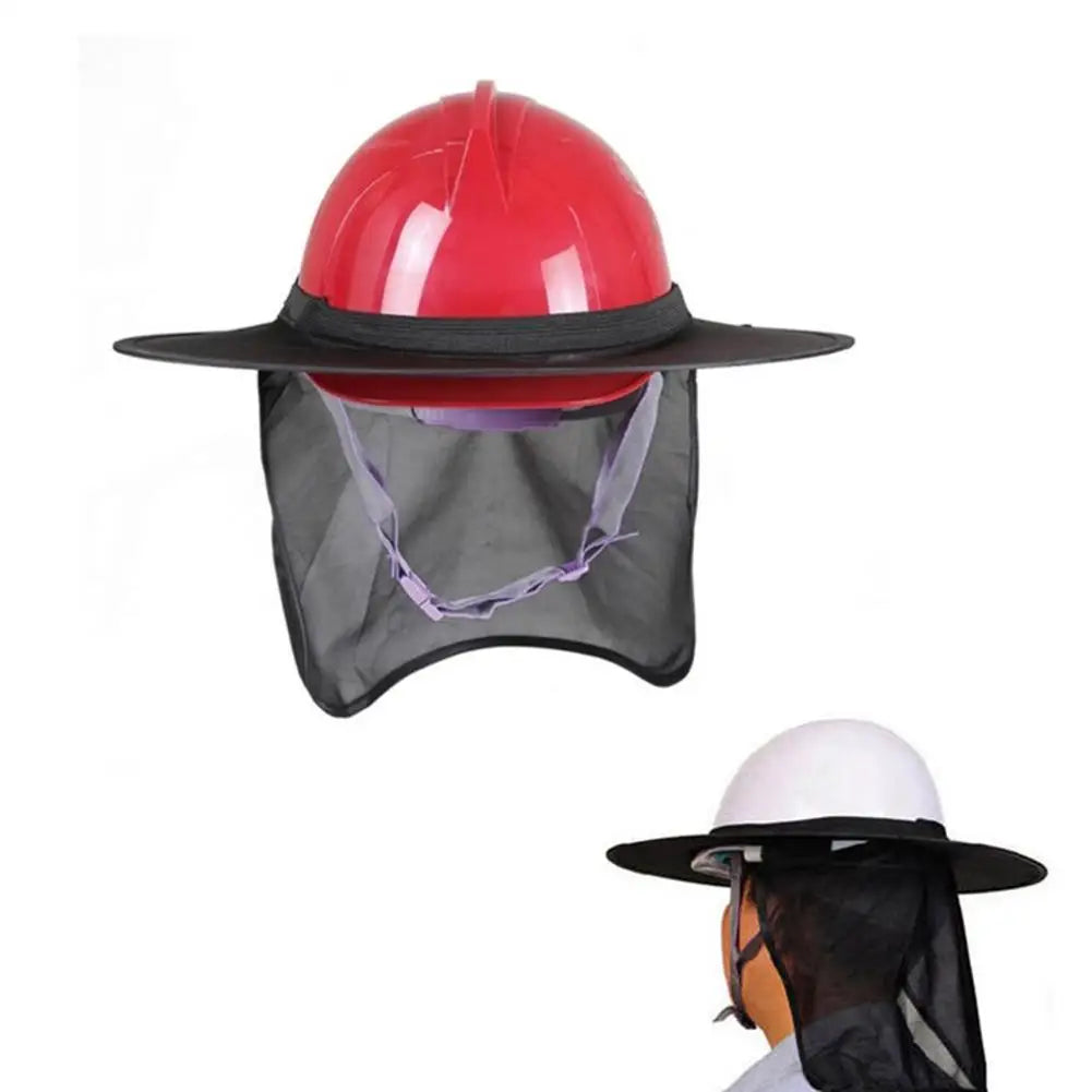 Construction Safety Hard Hat Neck Helmet Hat Cover Sun Shade Stripe Kit Sun Protection Accessories For Garden Worker