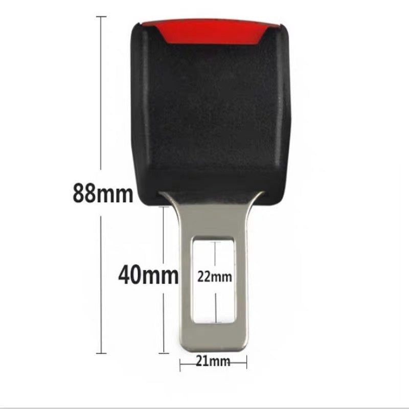 For Toyota Yaris Corolla Camry Prado CHR Auris Hilux Prius Car Seat Belt Clip Extender Safety Seatbelt Lock Buckle Plug Socket