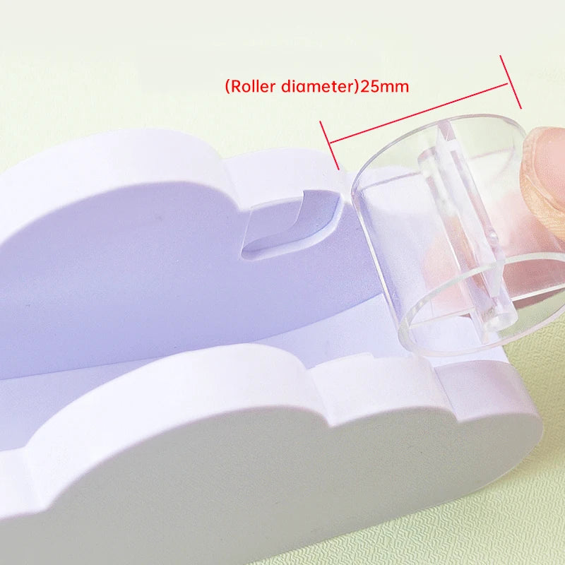 Cute Cloud Masking Tape Sticker Cutter Washi Tape Storage Organizer Cutter Office Tape Dispenser School Office Supply Stationary