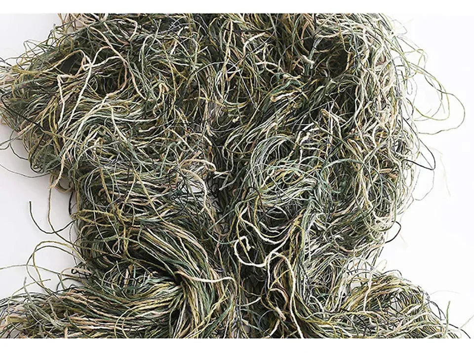 1.2M Elastic Ghillie Clothing Camouflage Rope Holster Wrap Outdoor Tactical Cs Rope Gear Depth  Concealment of Concealed Wool