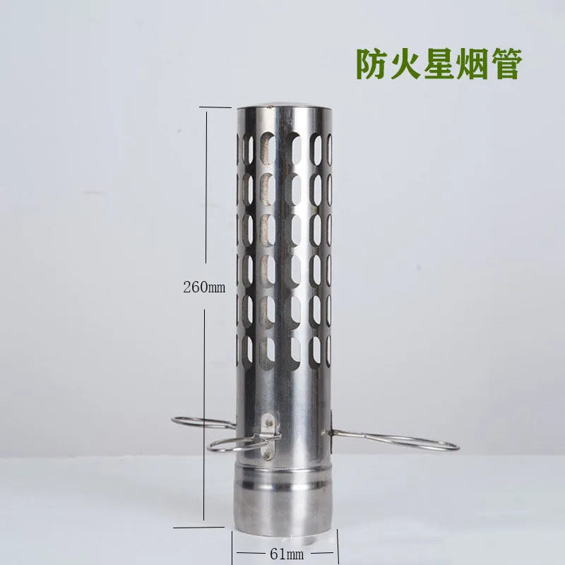 Camping Tent Stove Chimney Parts Portable Firewood Stove Accessory For Chimney Tube 60mm