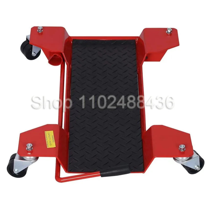 Red motorcycle trolley Motorcycle Mover Lift Stand Motorcycle Mobility Stand