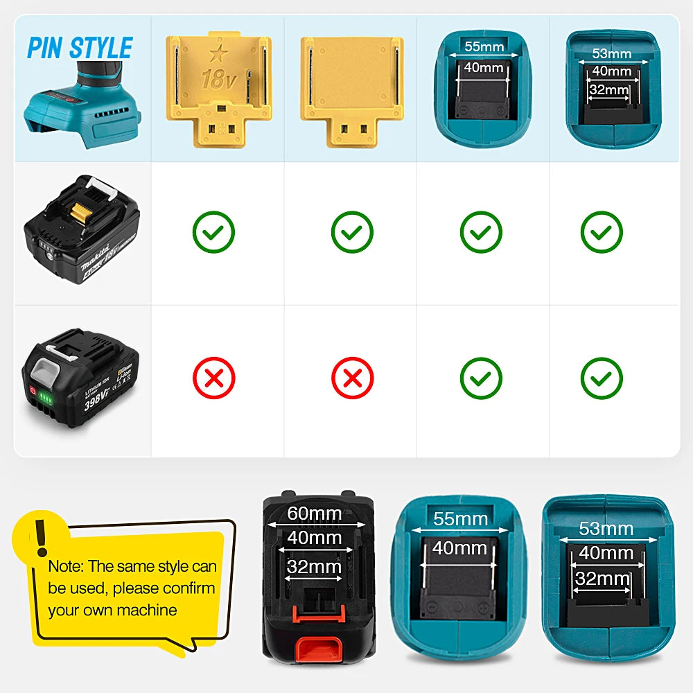 18V Rechargeable Lithium Ion Battery 22500mAh 15000mAh Lithium Battery With Battery indicator For Makita Power Tools Battery