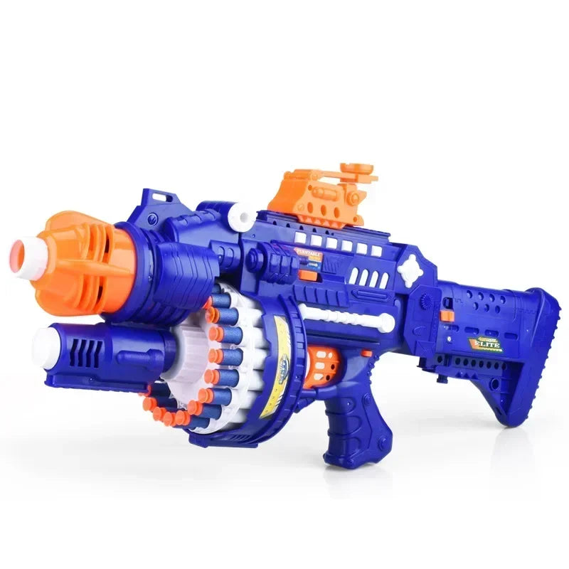 Toys Cool Nerfs Gun Children Electric Continuous Launch Electric Toy Bb Gun Military Firearms Series Soft Bullet Gun Sniper