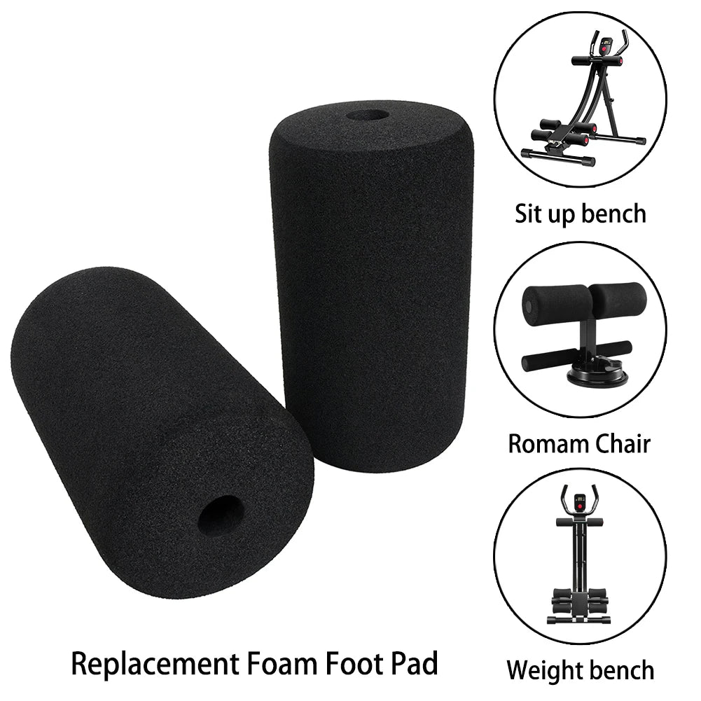 Foot Foam Pads Rollers Replacement Parts Portable Fitness Equipment For Leg Extension For Machine Tube Legs Weight Bench