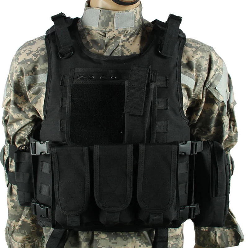 Camouflage Sport Tactical Hunting Airsoft Lightweight Vest Military Gear Army Combat Armor Vest Body Armor