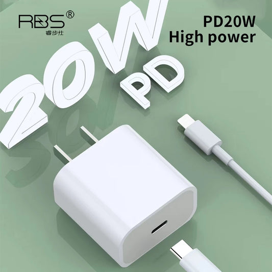 20W PD Quick Charge 4.0 3.0 QC PD Charger 20W QC4.0 QC3.0 USB Type C Fast Charger for IPhone 15 14 13 12 Xiaomi Phone PD Charger