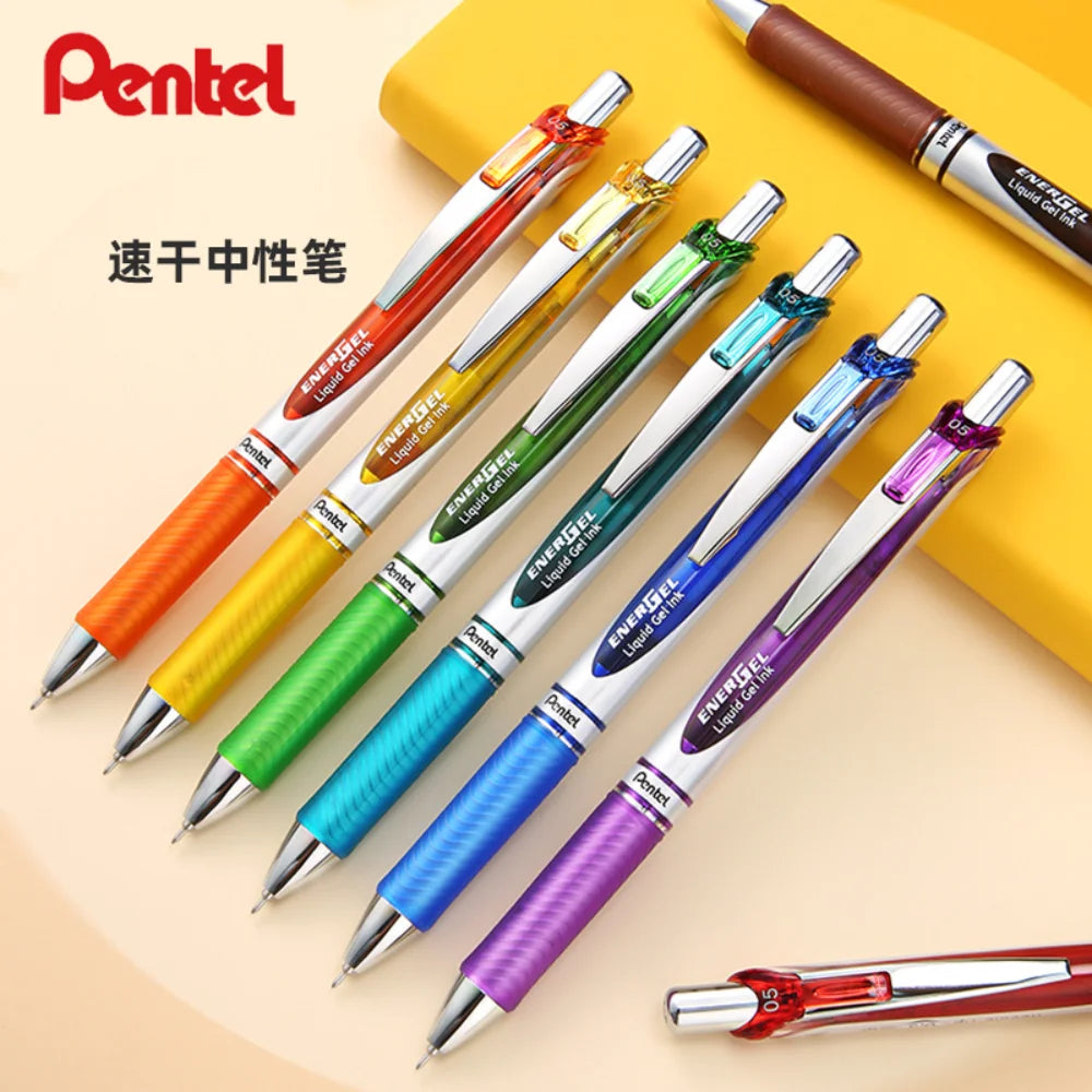 1pcs Pentel EnerGel RTX True Colors Gel Pen 0.5mm Quick Drying Gel Smooth Writing Japan Stationary Office Accessories Bln75 77