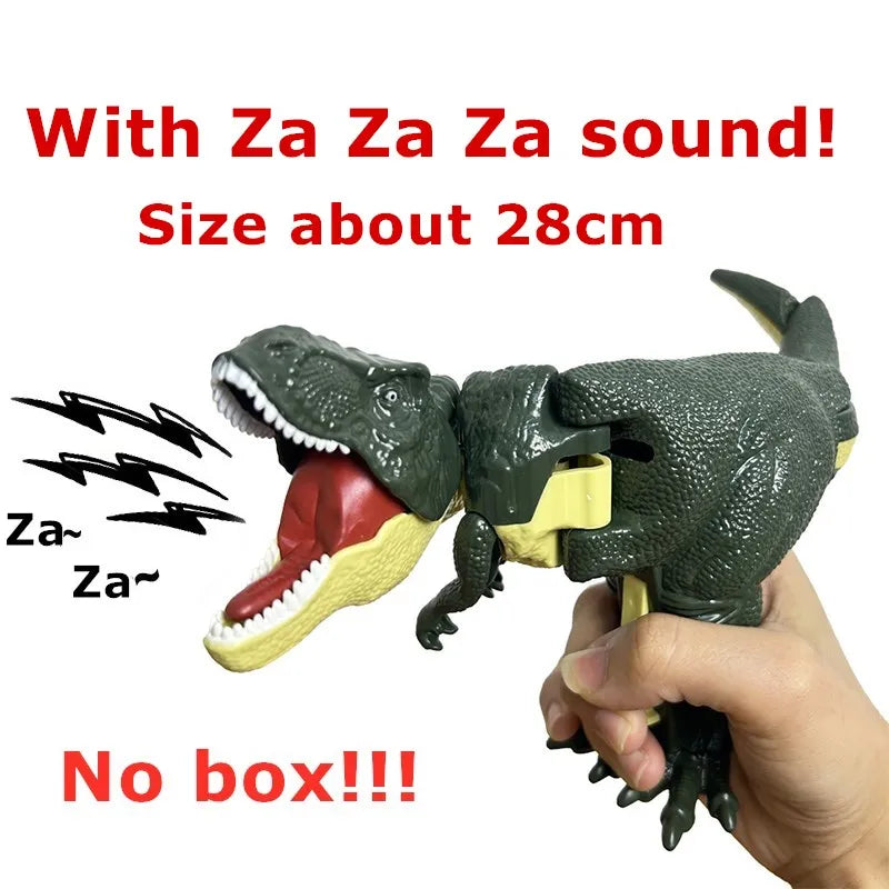 ChildrenZa Za Za Decompression Dinosaur Toy Creative Battery-free Telescopic Spring Swing Dinosaur Fidget Toys Gifts for Kids