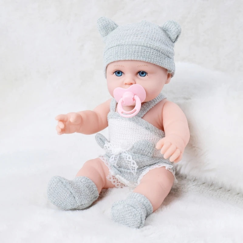 12in Baby Dolls Reborns Doll Nurturing Doll Realistic Handmade Full Body Silicone Reborns Popular Parenting Game Gift