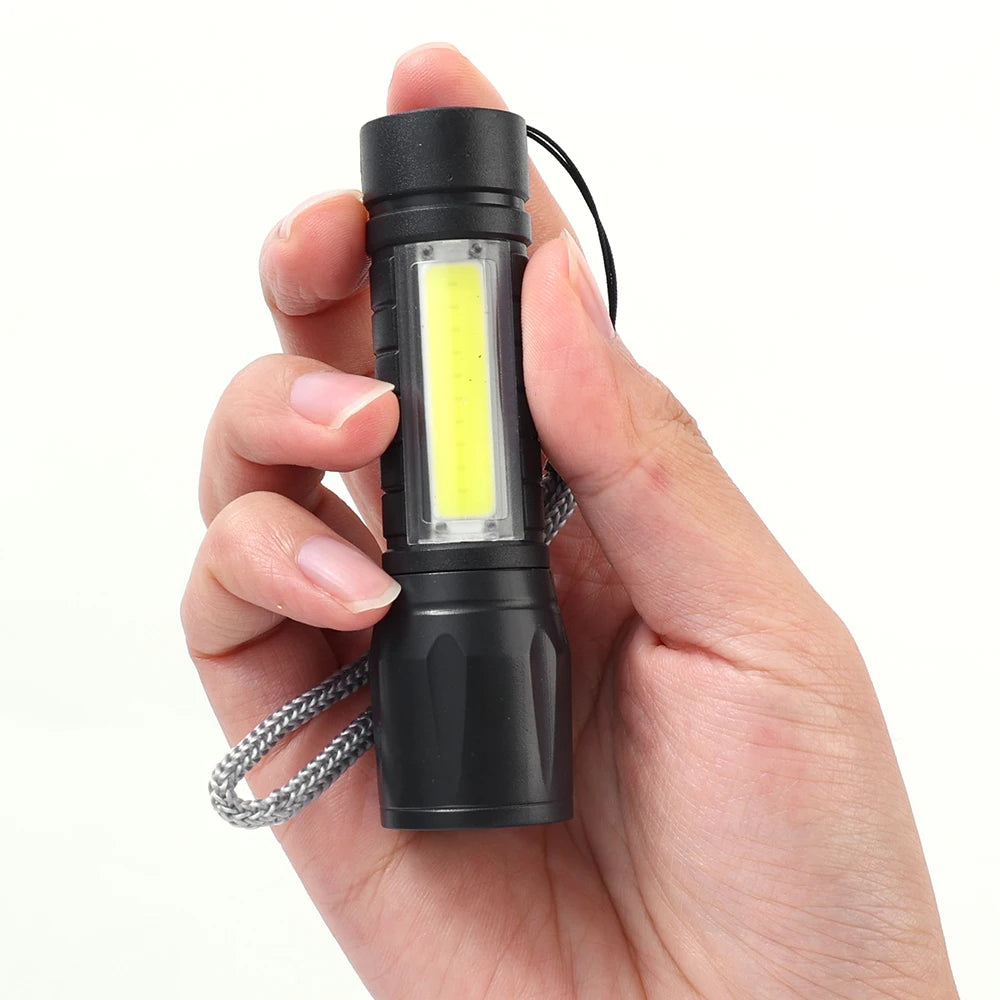 Powerful LED Flashlight Rechargeable Torch Lighting 2000M Tactical Lantern High Power flashlight Lantern Super Bright Waterproof