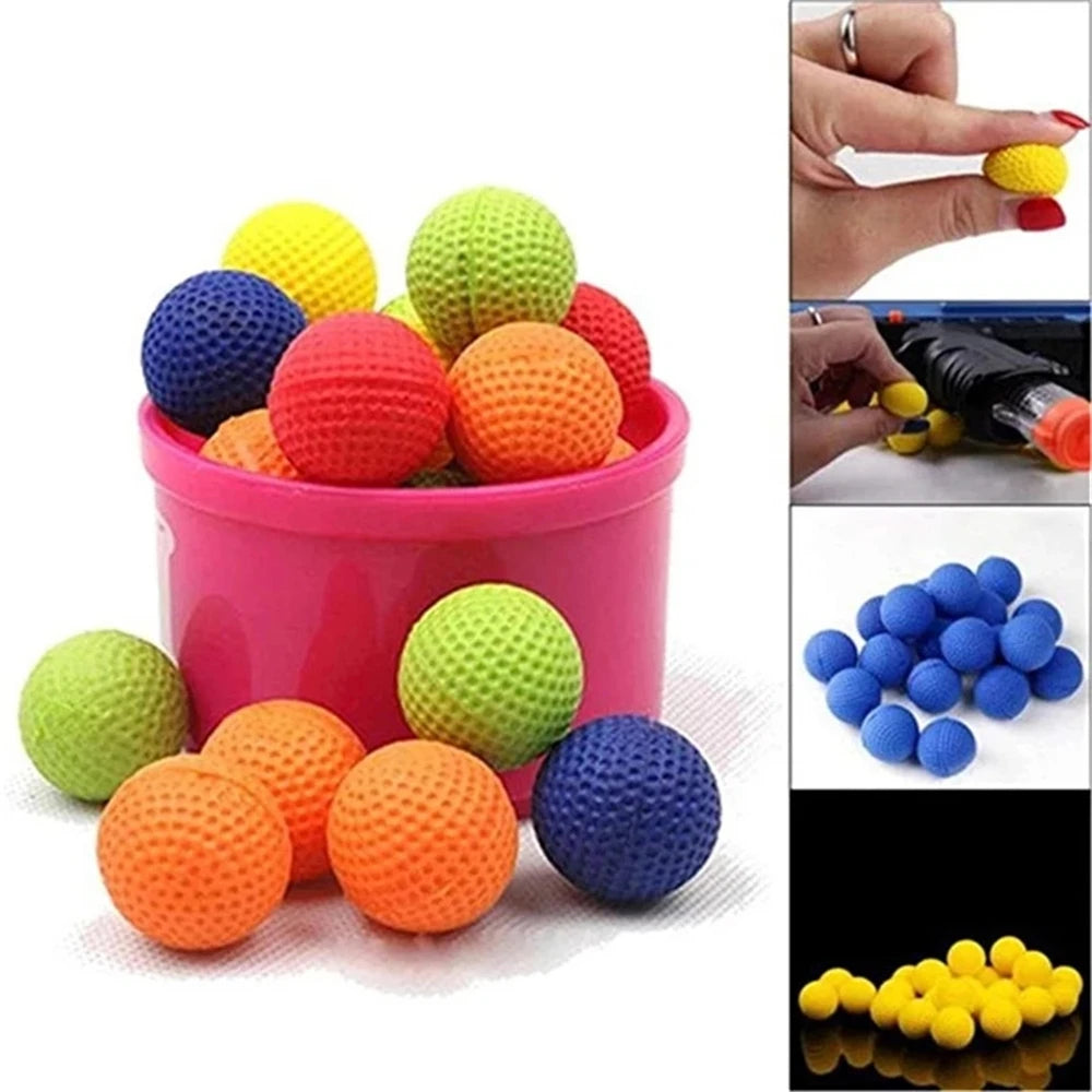 40PCS Bullets Ball for Nerf Rival Zeus Apollo Bullets Toys Gun Soft Round Darts for Nerf Rivals Toy Gun Ball Children Gift