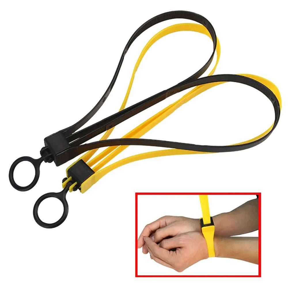 Tactical Plastic Cable Tie Strap  Handcuffs War Battle Agent Police CS TMC Gear Hunting Disposable Cable Tie Cosplay