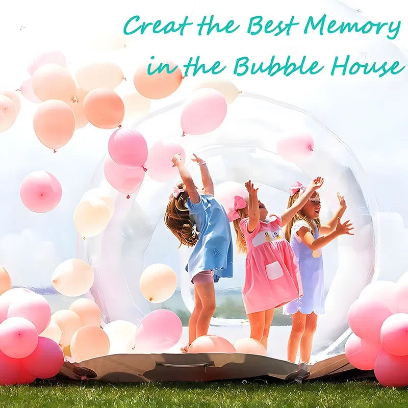 2.5M/3M/3.5M Inflatable Castle Bubble House With Blower Clear Dome Tent Wedding Party Event Photography backdrop Kids toy gift